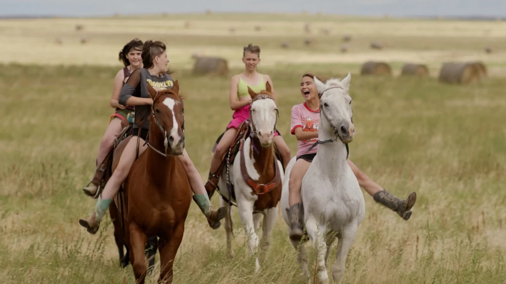 East of Wall — girls riding horses