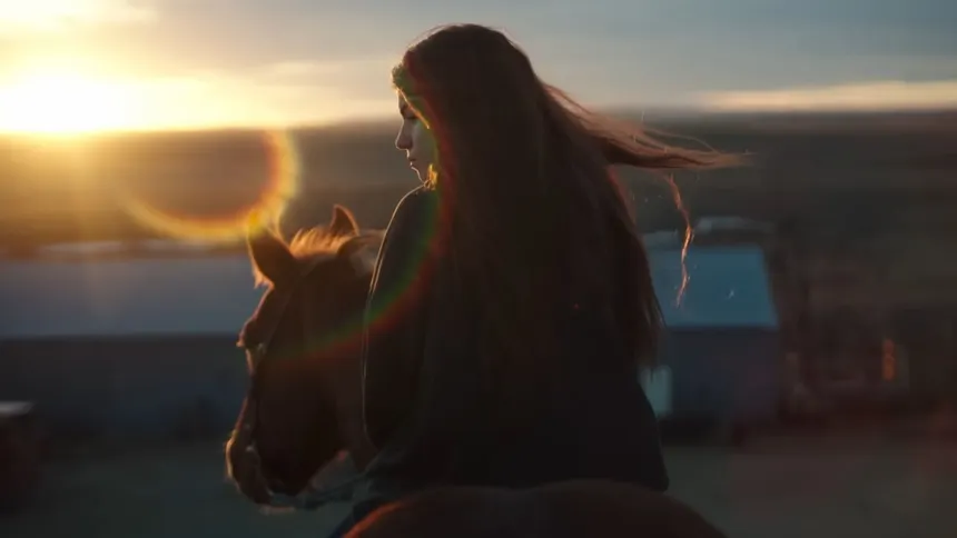 East of Wall — Porshia on horseback